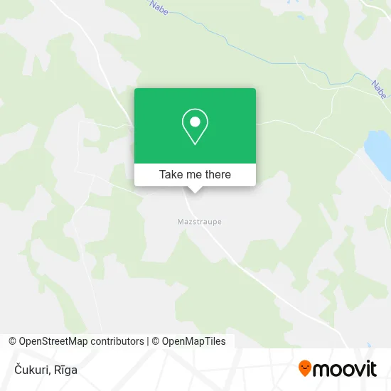 Čukuri map