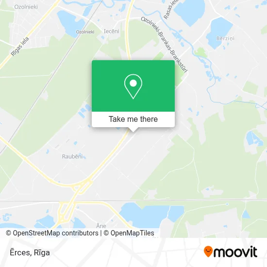 Ērces map