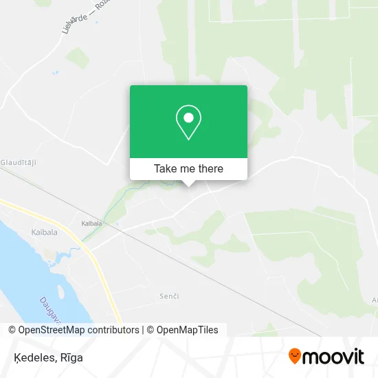 Ķedeles map