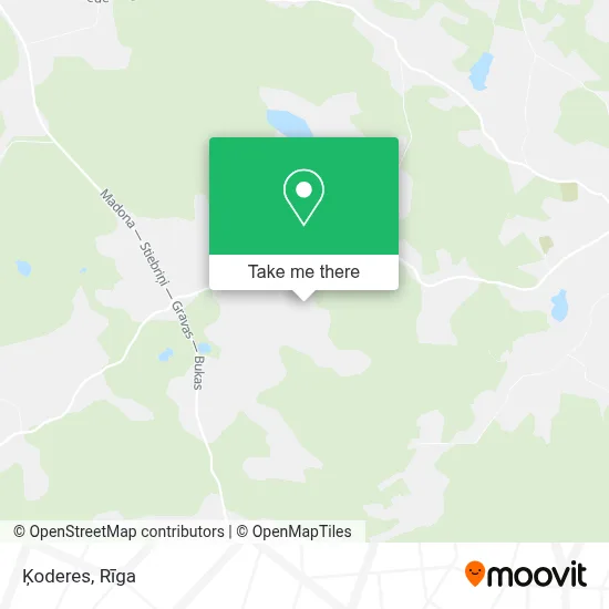Ķoderes map