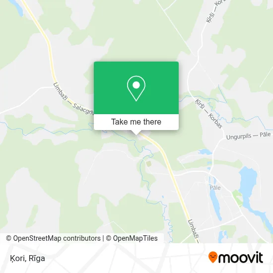 Ķori map