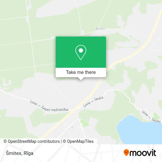 Šmites map