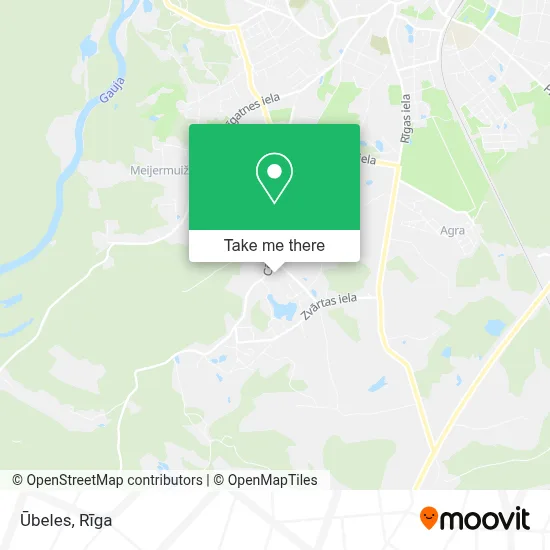 Ūbeles map