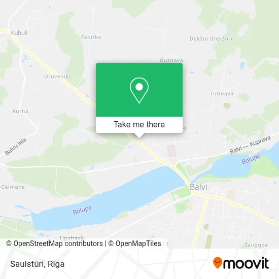 Saulstūri map