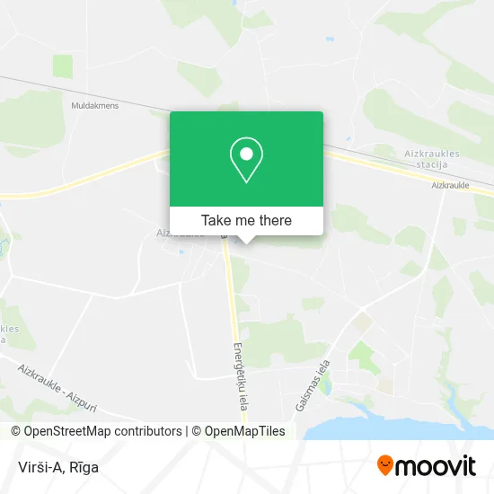 Virši-A map
