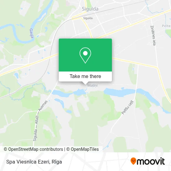 Spa Viesnīca Ezeri map