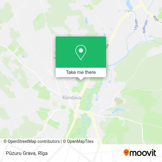 Pūzuru Grava map