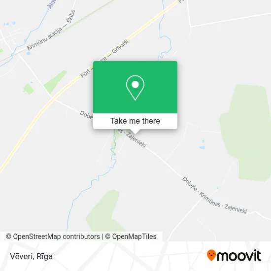 Vēveri map