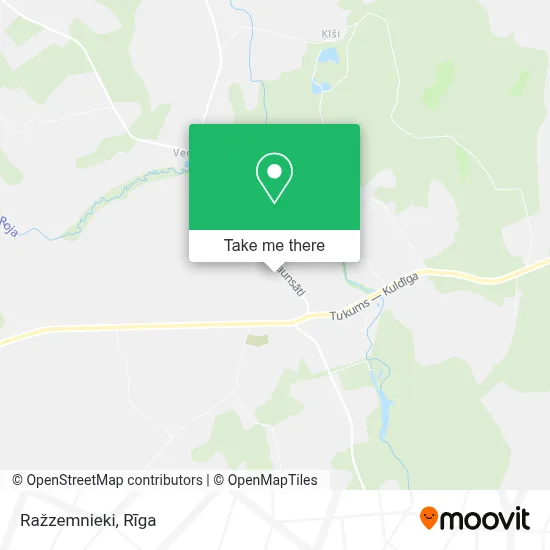 Ražzemnieki map