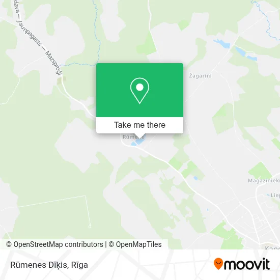 Rūmenes Dīķis map