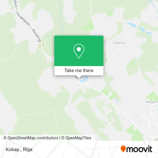 Kokap. map