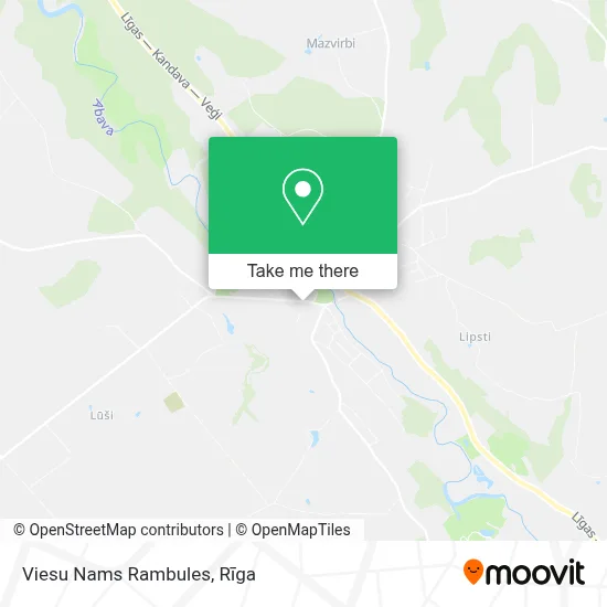 Viesu Nams Rambules map