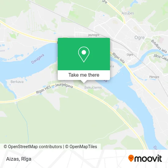 Aizas map