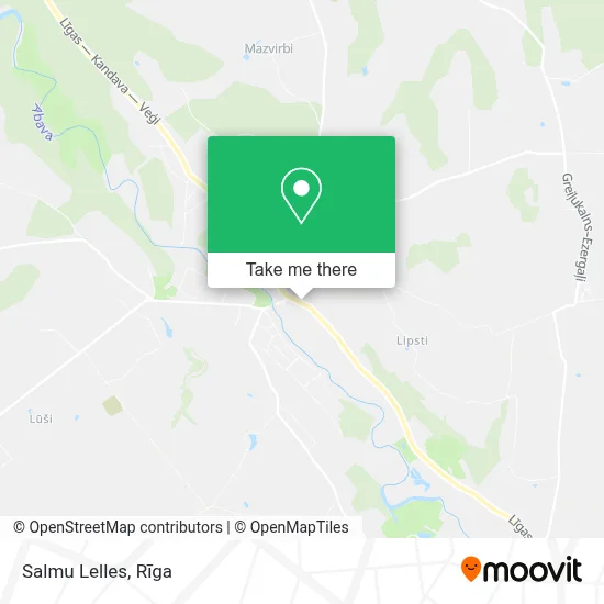 Salmu Lelles map