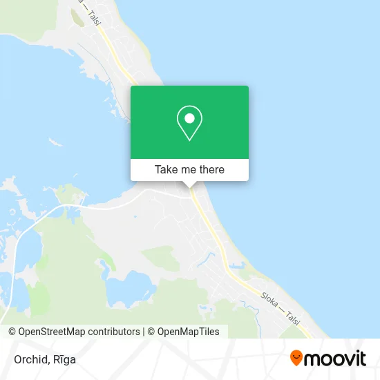Orhideja map