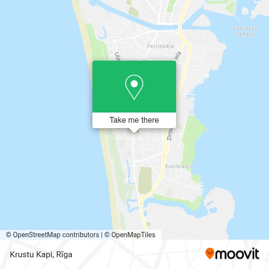 Krustu Kapi map