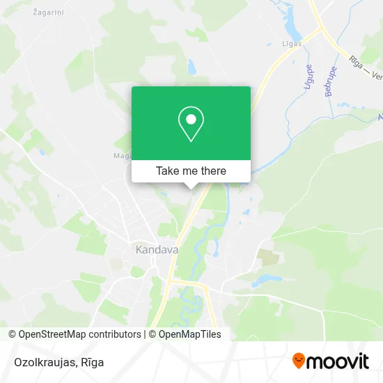 Ozolkraujas map