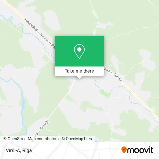 Virši-A map