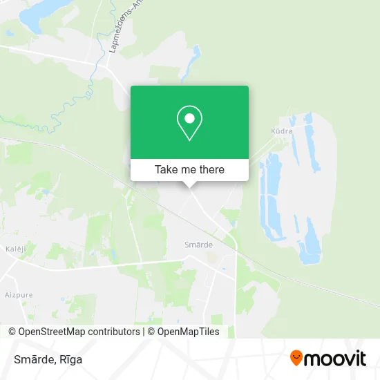 Smārde map