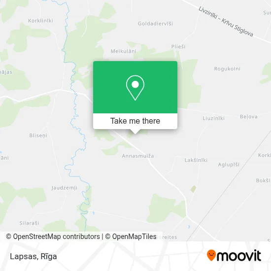 Lapsas map