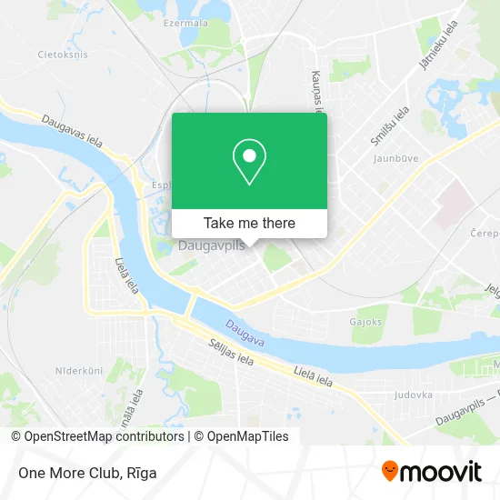 One More Club map