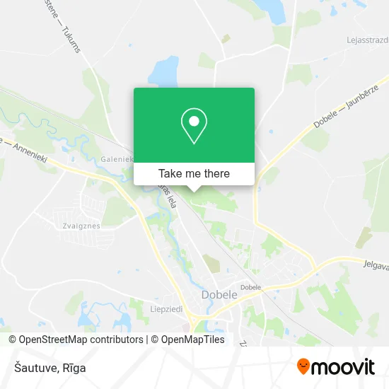 Šautuve map