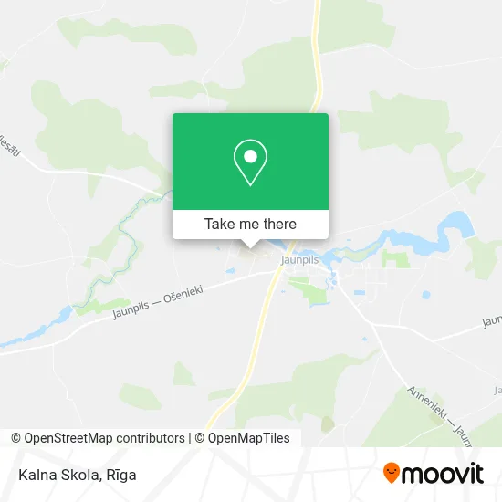 Kalna Skola map