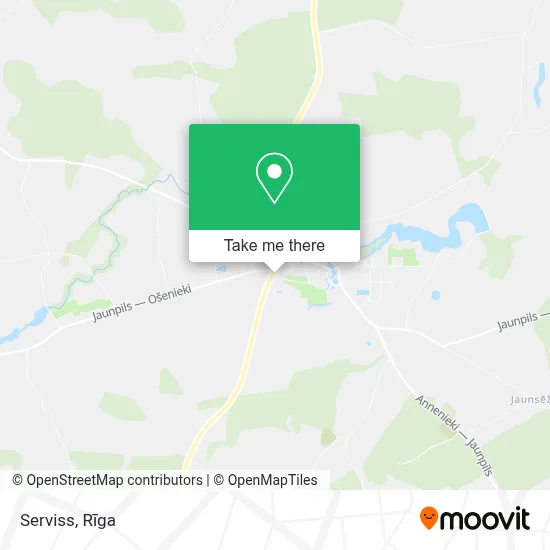 Serviss map
