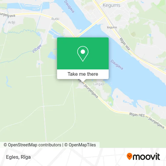 Egles map