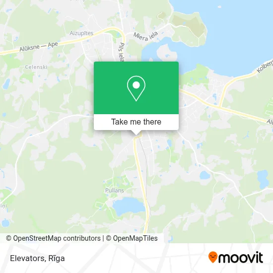Elevators map