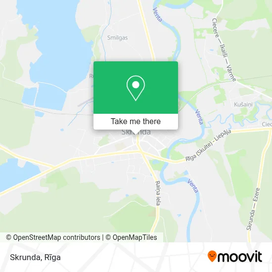 Skrunda map