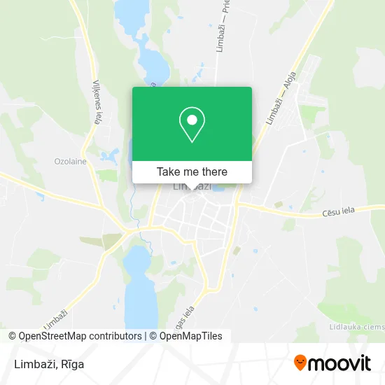 Limbaži map