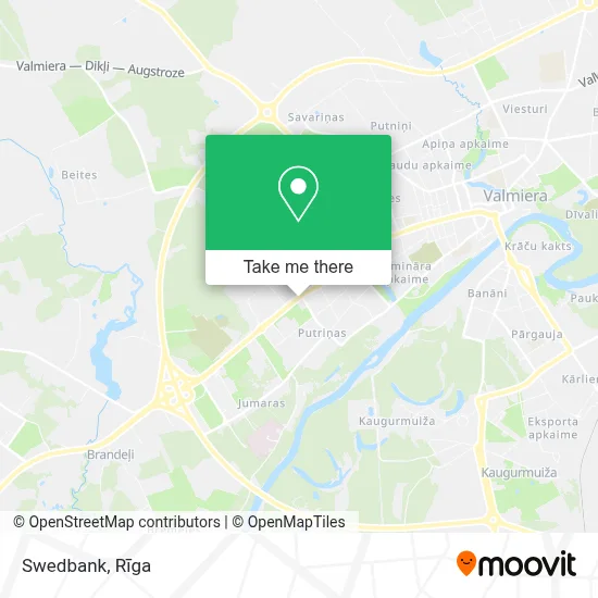 Swedbank map