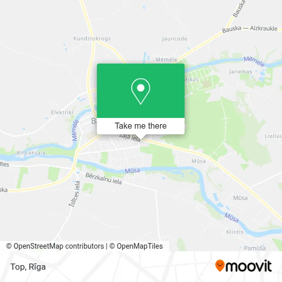 Top map