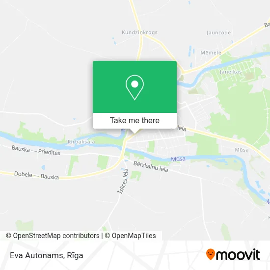 Eva Autonams map