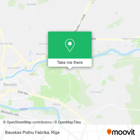 Bauskas Putnu Fabrika map