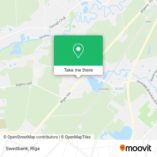 Swedbank map