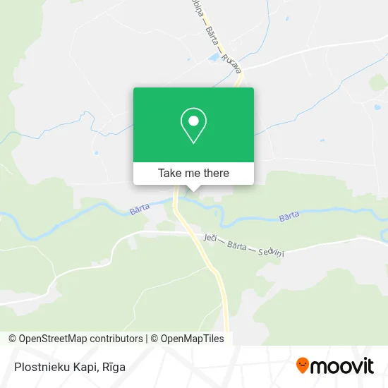 Plostnieku Kapi map