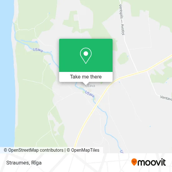Straumes map