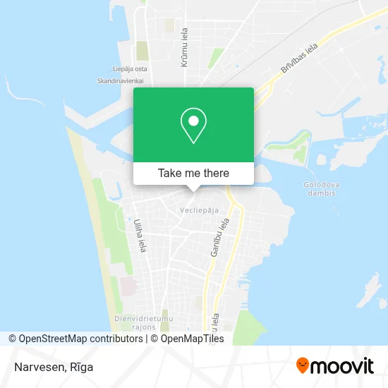 Narvesen map