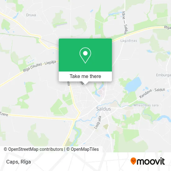 Caps map