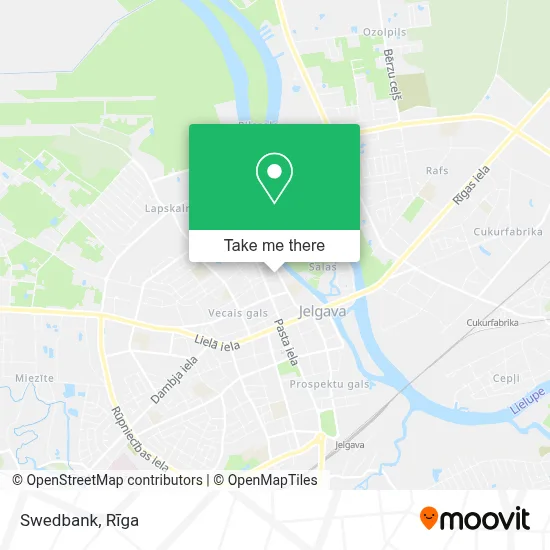 Swedbank map