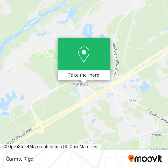 Šarms map