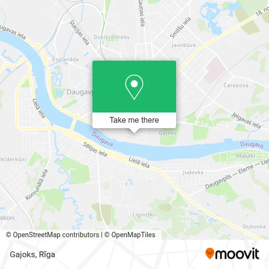 Gajoks map