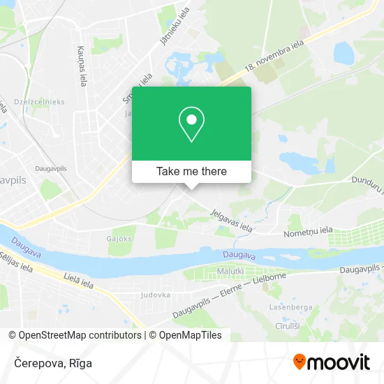 Čerepova map