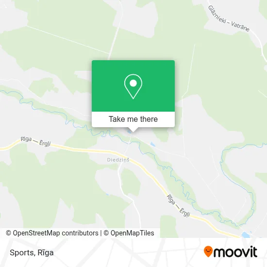 Sports map