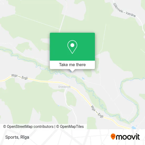 Sports map