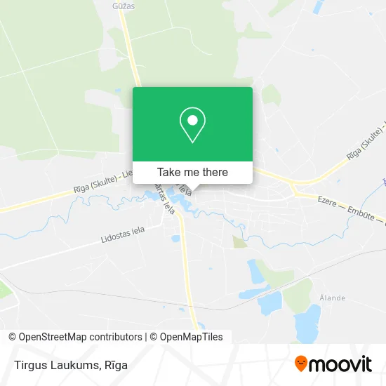 Tirgus Laukums map