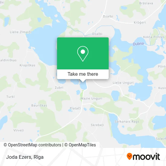 Joda Ezers map