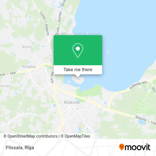 Pilssala map